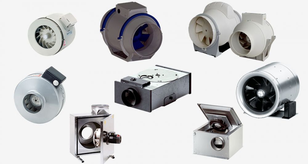 هواکش‌های قدرتمند سانتریفیوژی و رادیال