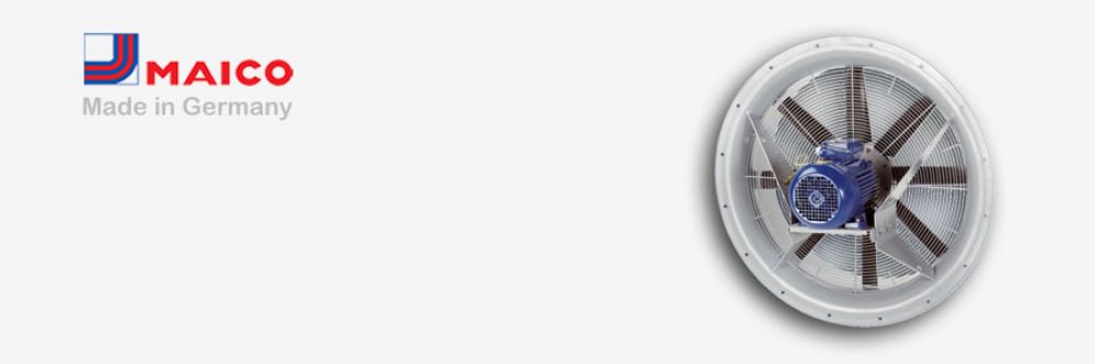 هواکش‌های محوری دیواری توکار