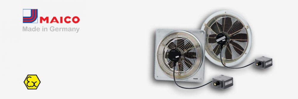 هواکش‌های محوری دیواری استاندارد