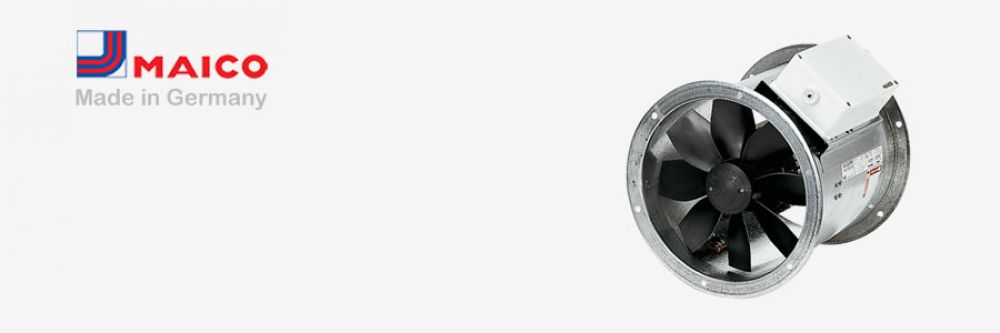 هواکش‌های محوری داخل داکت