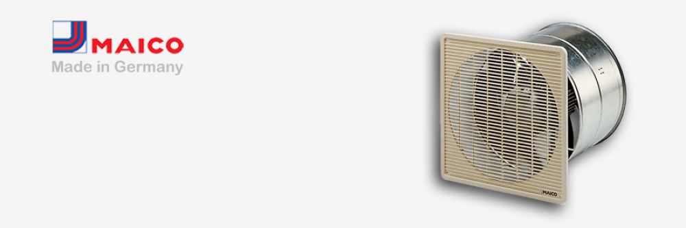 هواکش‌های محوری دیواری توکار