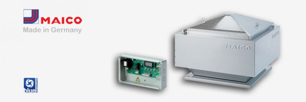 هواکش‌های مخصوص بام با کنترل دبی و فشار